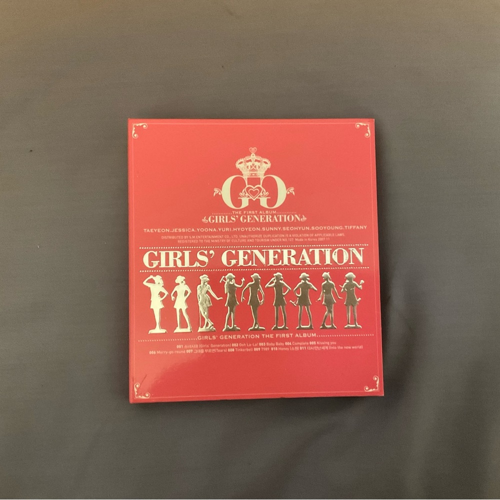 K-pop Girls Generation CD: The First Album